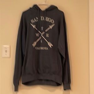 San Diego Grey Hoodie Sweatshirt